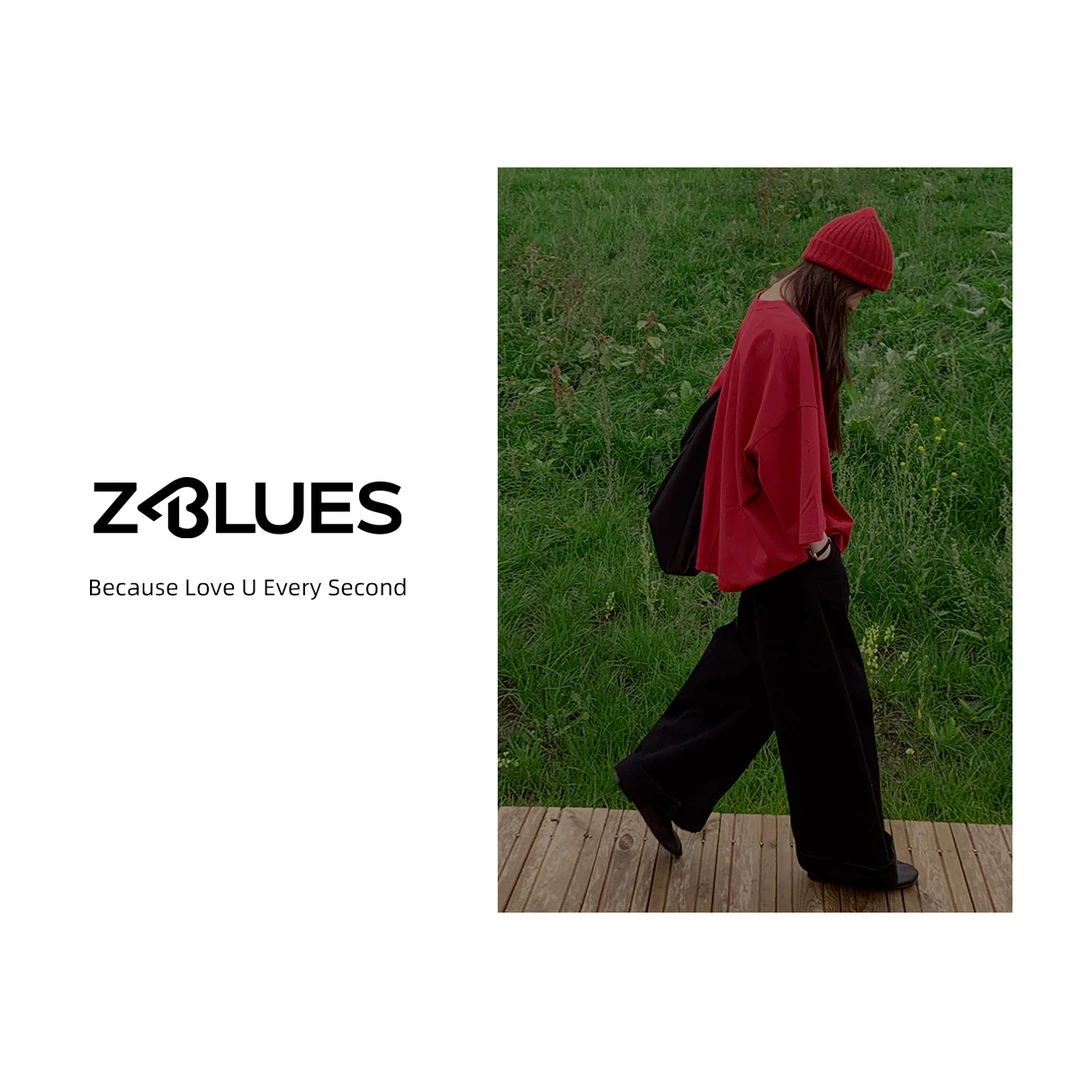 Z.blues【Cleanfit适配T】100棉row风落肩蝙蝠袖T恤YZXP3833