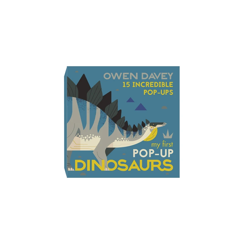 My First Pop-Up Dinosaurs 我的第一个弹出式恐龙精装原版