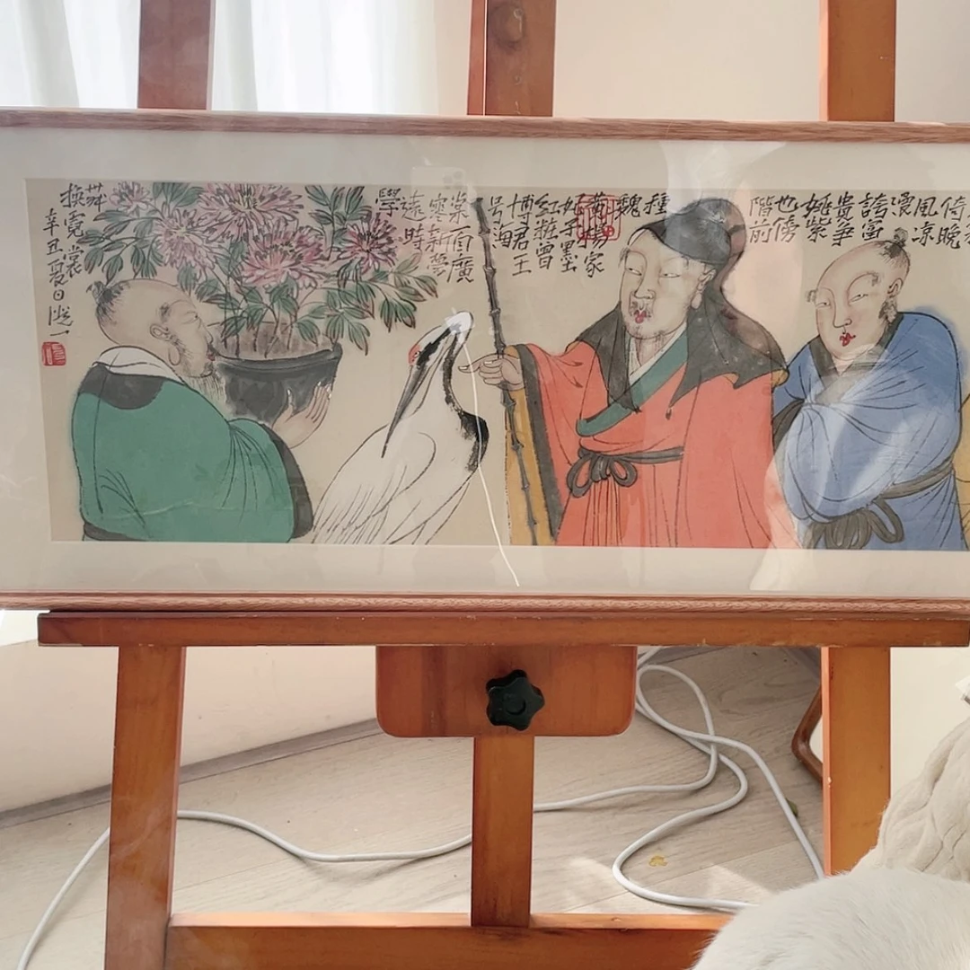 【闪购商品】绘画天*王寿石精品带框