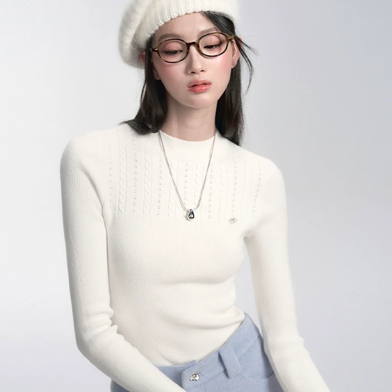 Fragile Heart（秋冬福利）易碎商店·显瘦打底衫早春穿搭套头毛衣