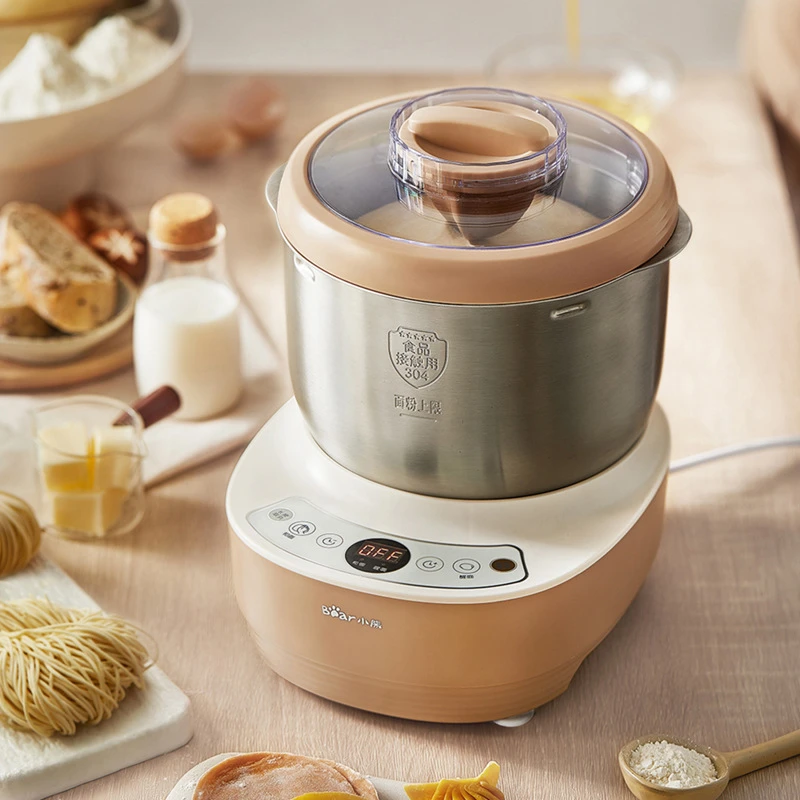 Bear/小熊家用3.5L小型全自动多功能揉面机发酵厨师机发面和面机