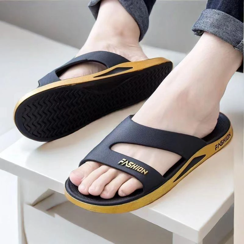 拖鞋凉拖2024款时尚户外厚底防臭潮流夏天沙滩夏季拖鞋男男款