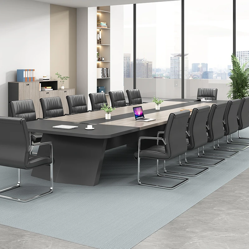 办公家具会议桌长桌简约现代大型板式培训桌长方形长条桌办公桌椅