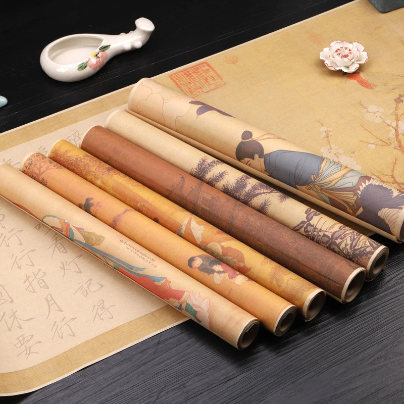 洛神赋兰亭序描红长卷瘦金体钢笔式毛笔临摹书法字帖凤求凰宣纸