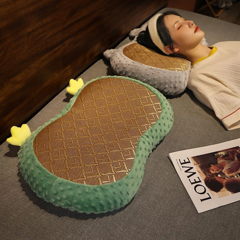 夏季颈椎枕头记忆棉枕芯睡觉专用助睡眠凉席单人学生夏天凉枕护颈