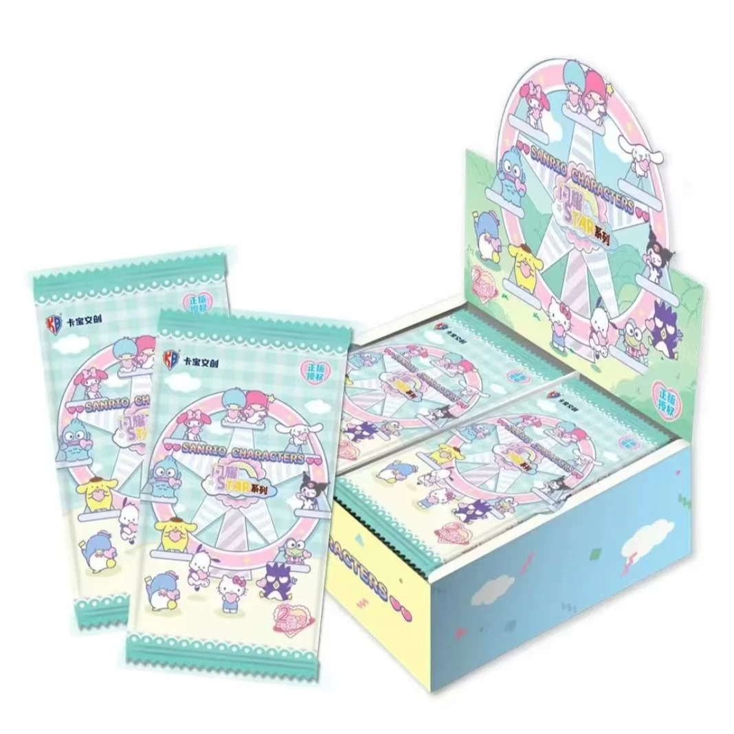 【新品浮浮】三丽鸥家族拍立得闪耀star第三弹v2收藏卡牌