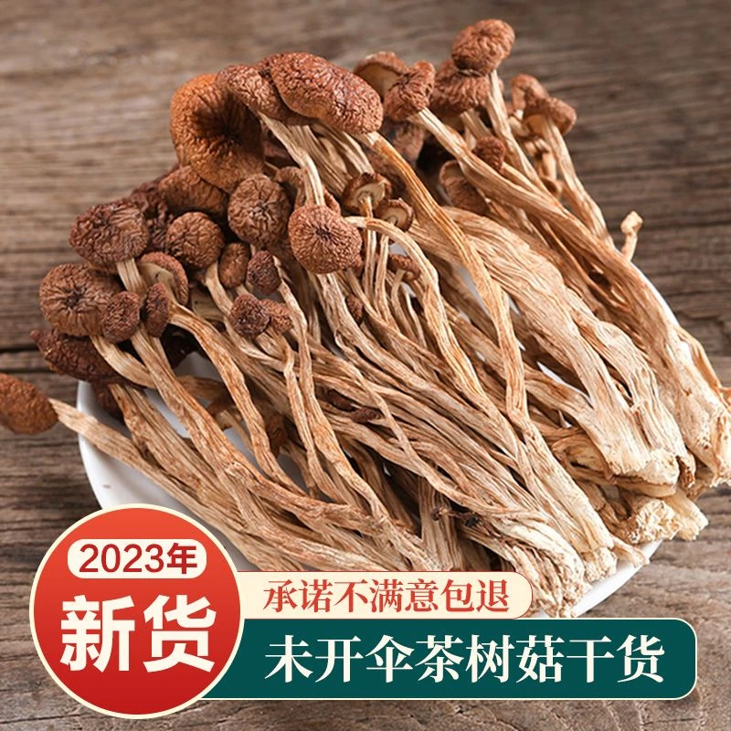 【新品冲量19.9元6袋】正品农家茶树菇 当季新货 炖汤材料20g/袋