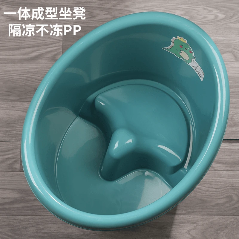 婴儿洗澡桶儿童洗澡盆宝宝可坐浴桶幼儿泡澡桶0-3-6岁沐浴盆L202