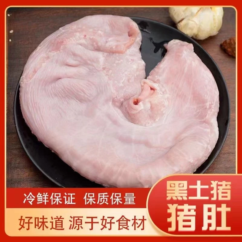 【顺丰到家】1只新鲜猪肚子猪肚去油大猪肚散养土猪免洗猪胃精选
