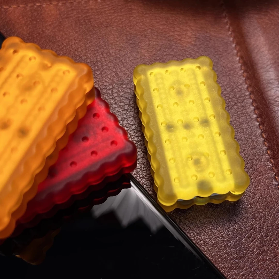 【机械饼干】三轨道叮叮机械推牌创意便携EDC解压减压玩具CNC加工