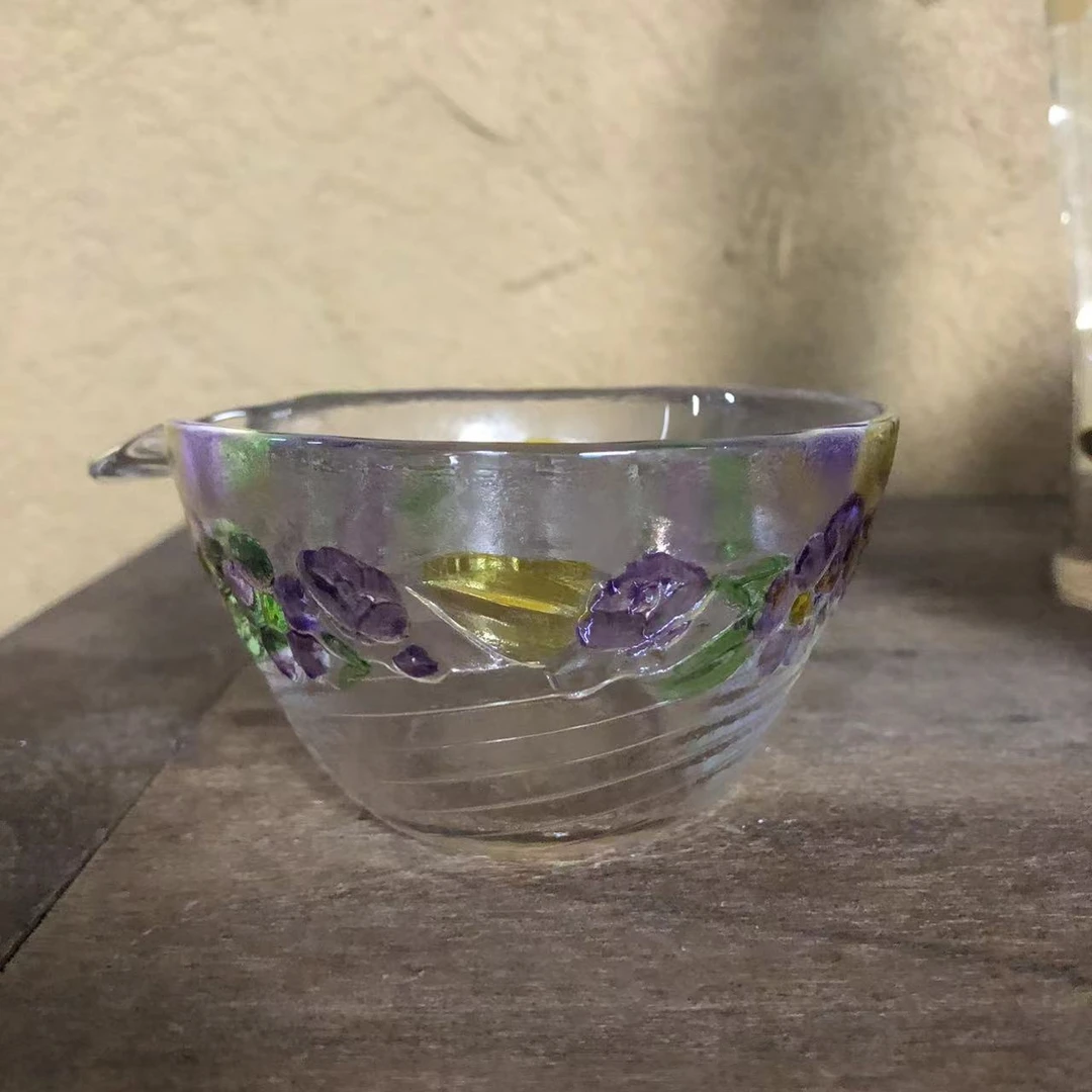 【陶珊居】彩绘芙罗拉公杯紫色（Q4334）