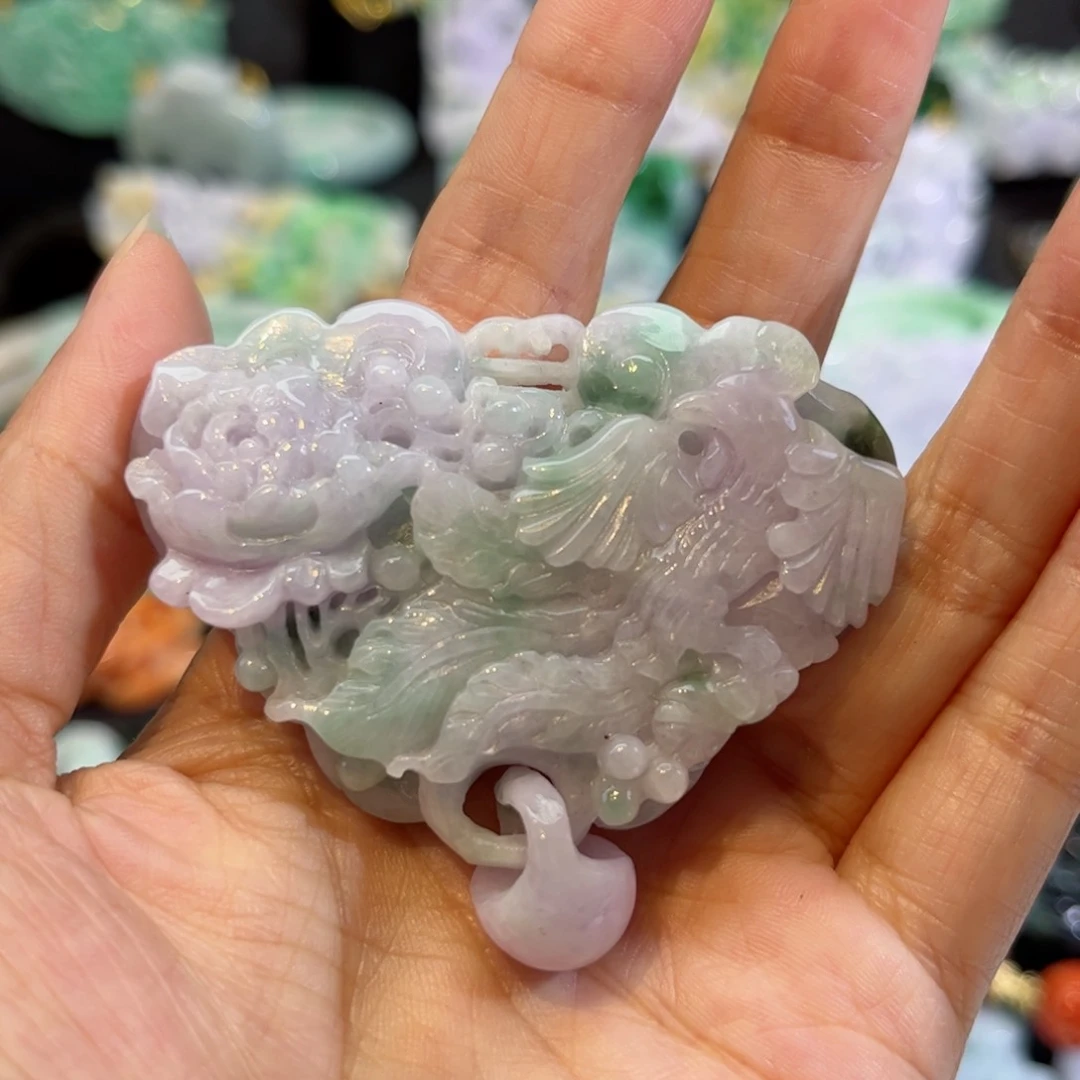 翡翠颈饰未镶嵌待编款