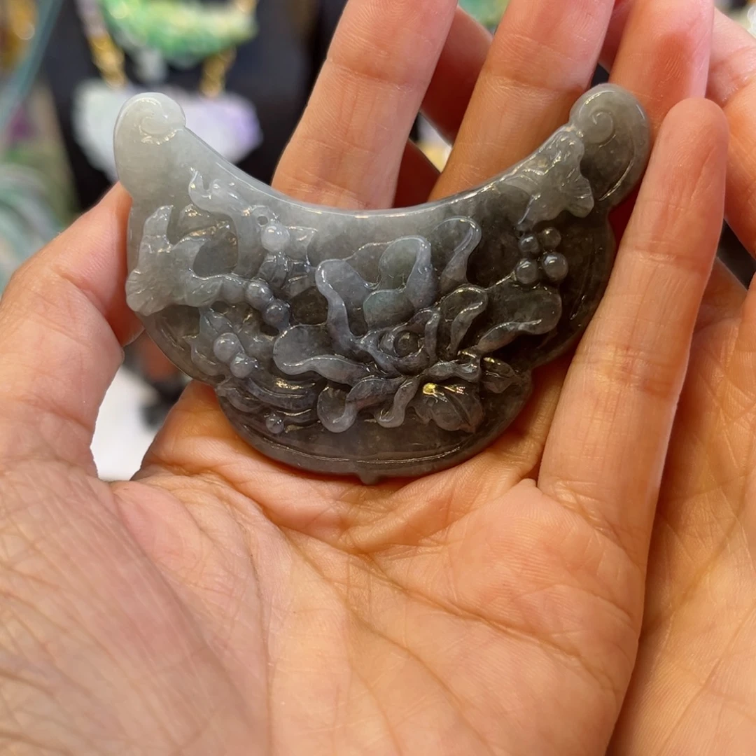 翡翠颈饰未镶嵌待编款