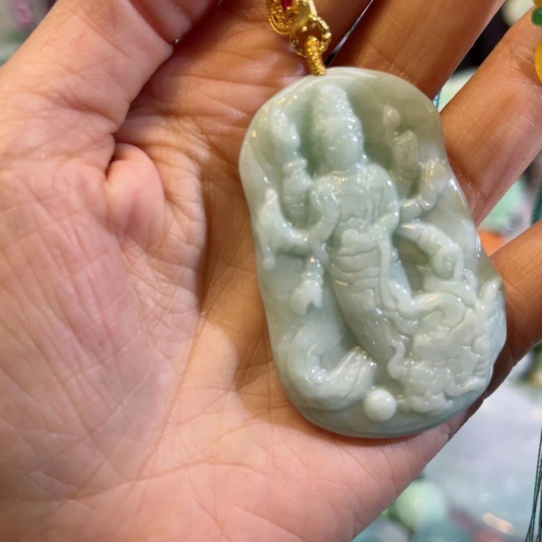 翡翠颈饰未镶嵌待编款