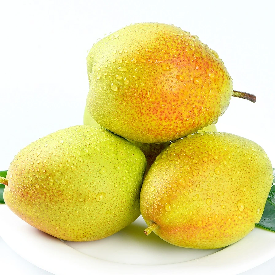 【紫箱】库尔勒香梨 皮薄多汁  带箱10斤左右