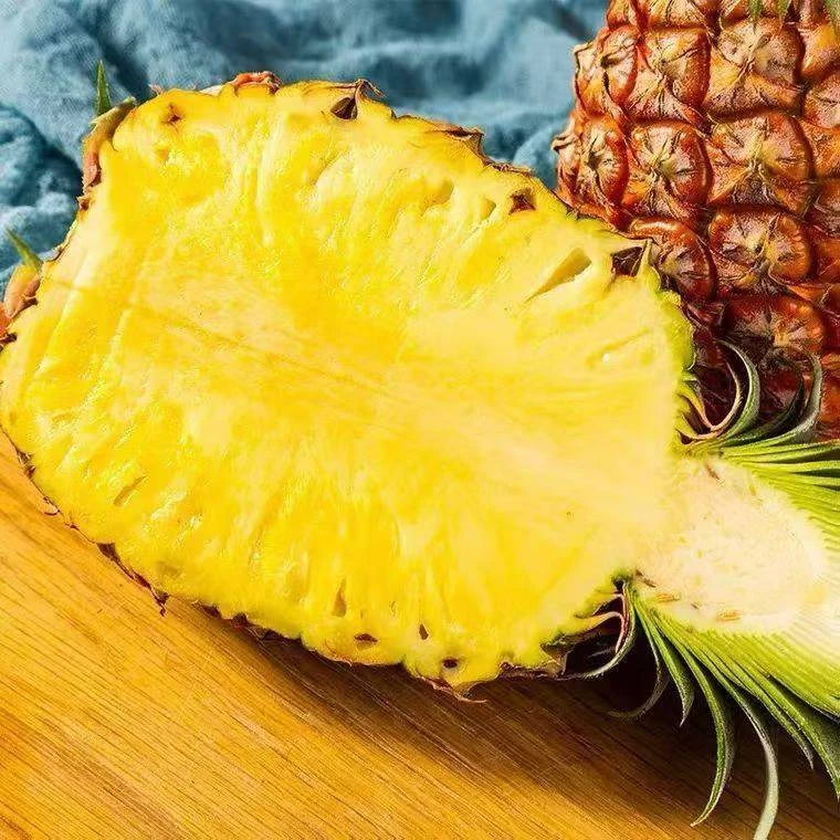 【两颗装】金钻凤梨 吃法简单 好吃多汁 单颗1.2斤左右