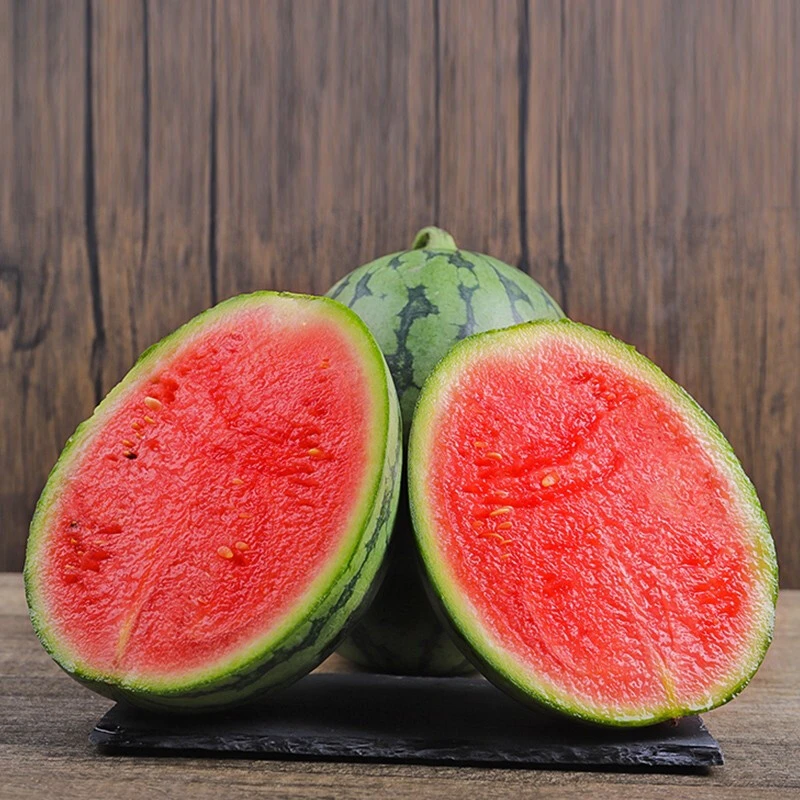 【两颗】甘美4K西瓜   脆爽汁甜  单颗7斤左右 全山西省可拍