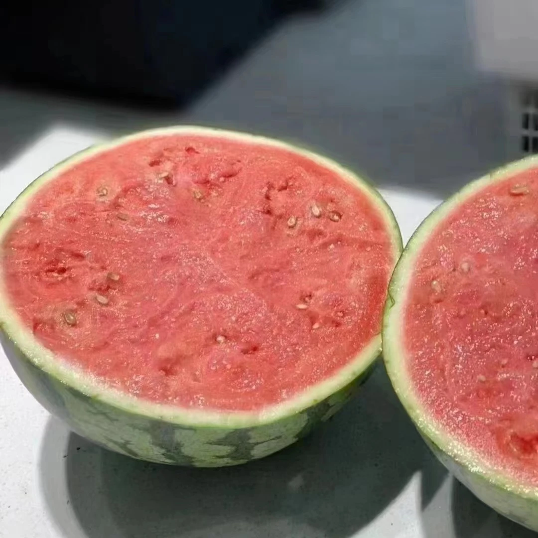 【一颗】麒麟西瓜 酥脆甜   单颗6斤左右 只发太原榆次市区