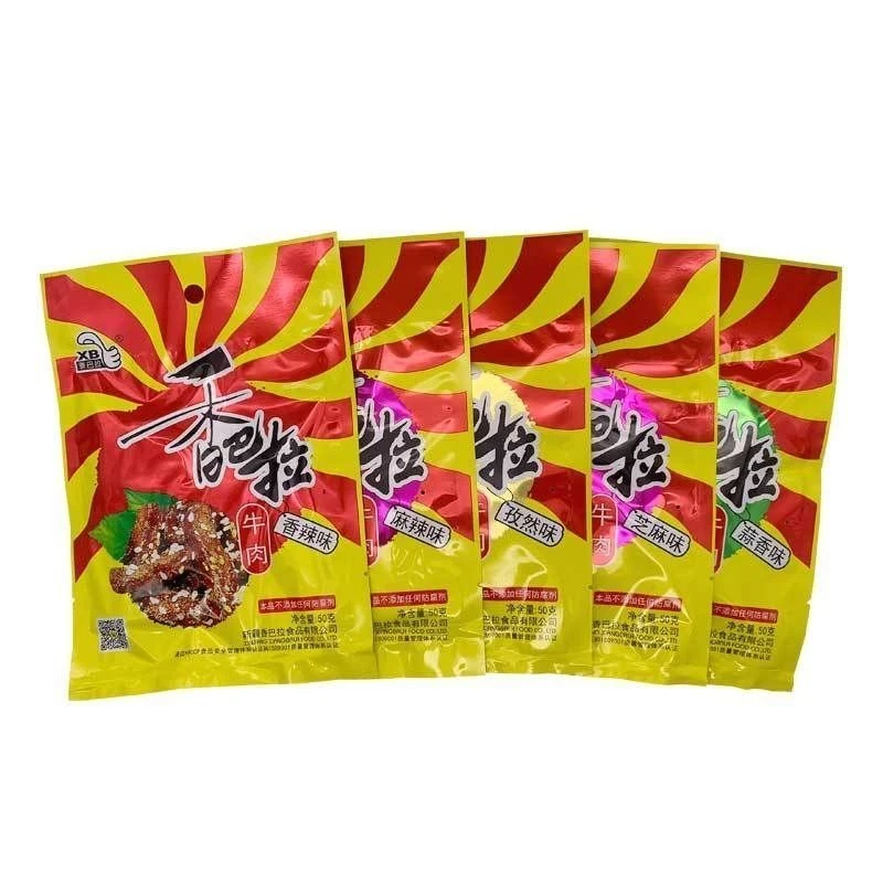 《包邮》香巴拉牛肉到手6袋香辣牛肉干肉质草原即食香辣味麻辣味
