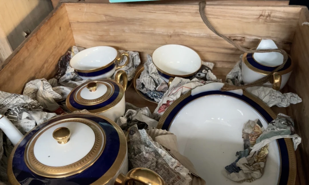 日本回流 大仓陶园 咖啡杯 套装