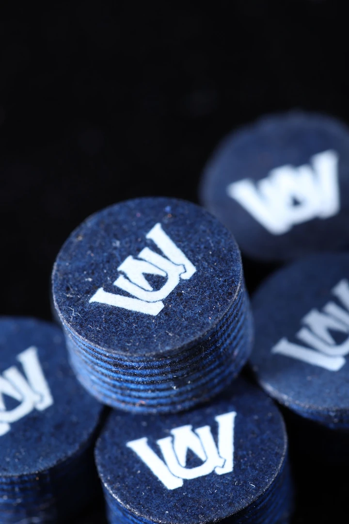 台湾冠金皮头限量款/中八台球杆头14mm/保用半年推荐职业选手使用