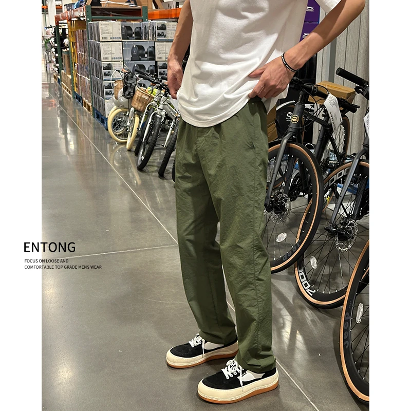 Entong美式机能速干裤男夏季薄款百搭休闲裤子vibe休闲户外登山裤