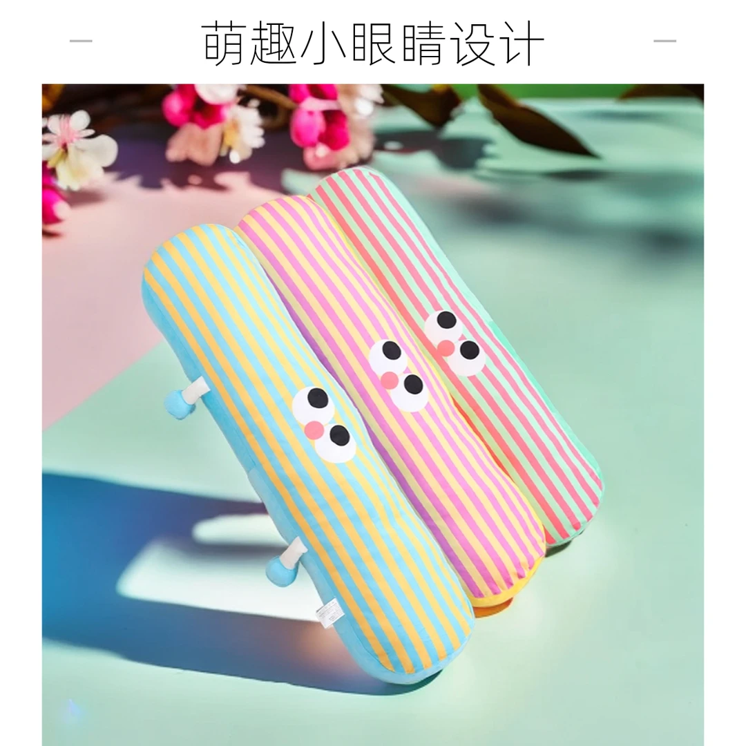超可爱长条抱枕女生睡觉拇指夹腿沙发床头靠枕垫毛绒玩具生日公仔