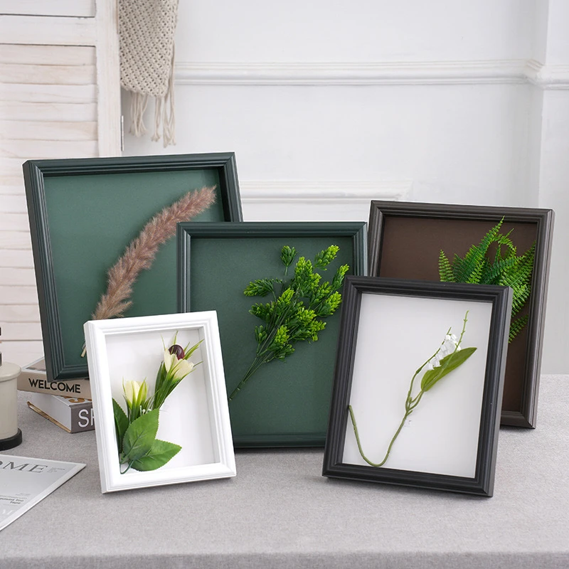 立体相框DIY摆件摆台礼物创意手工空白相框