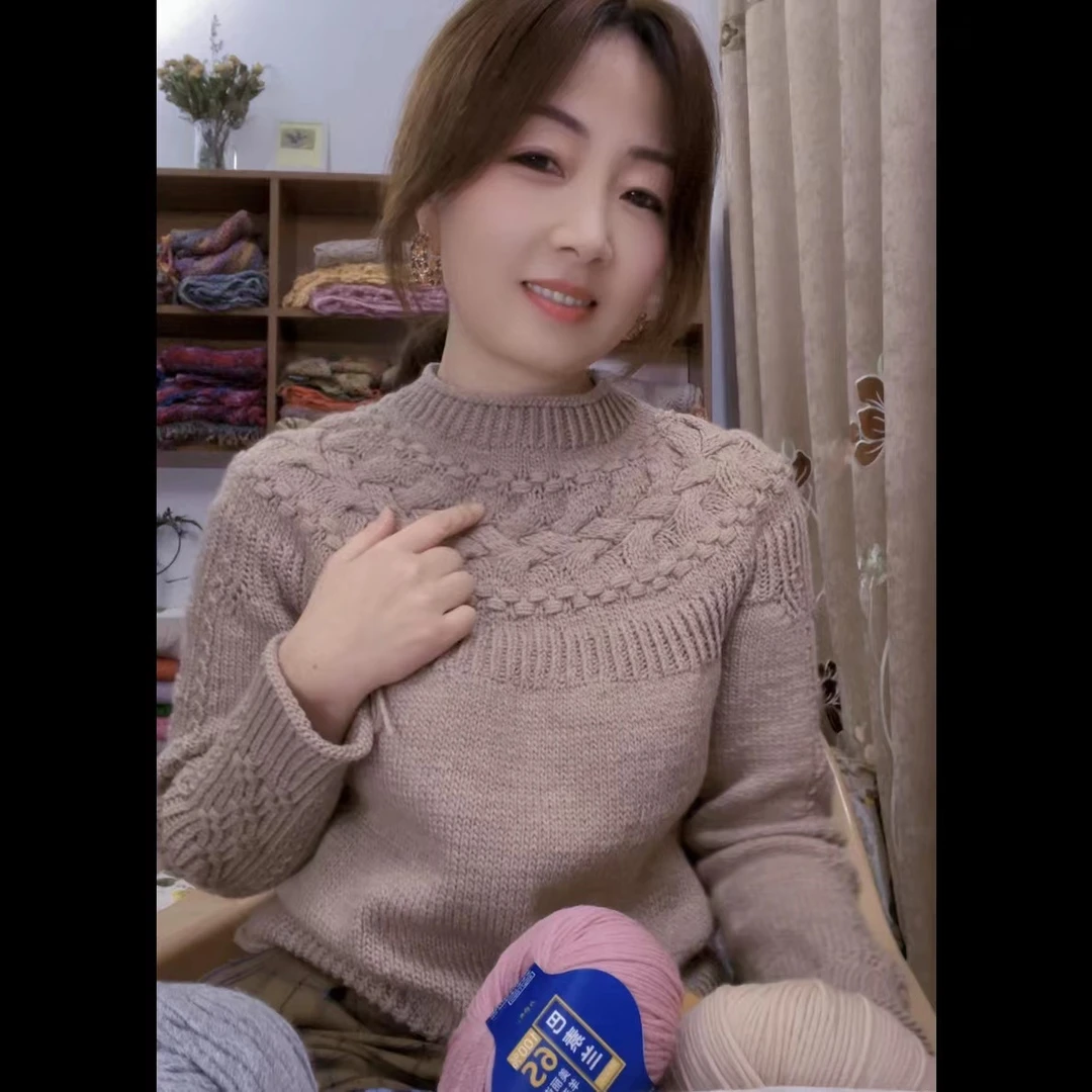 （视频课程）晖晖时尚编织【光明】棒针款教程