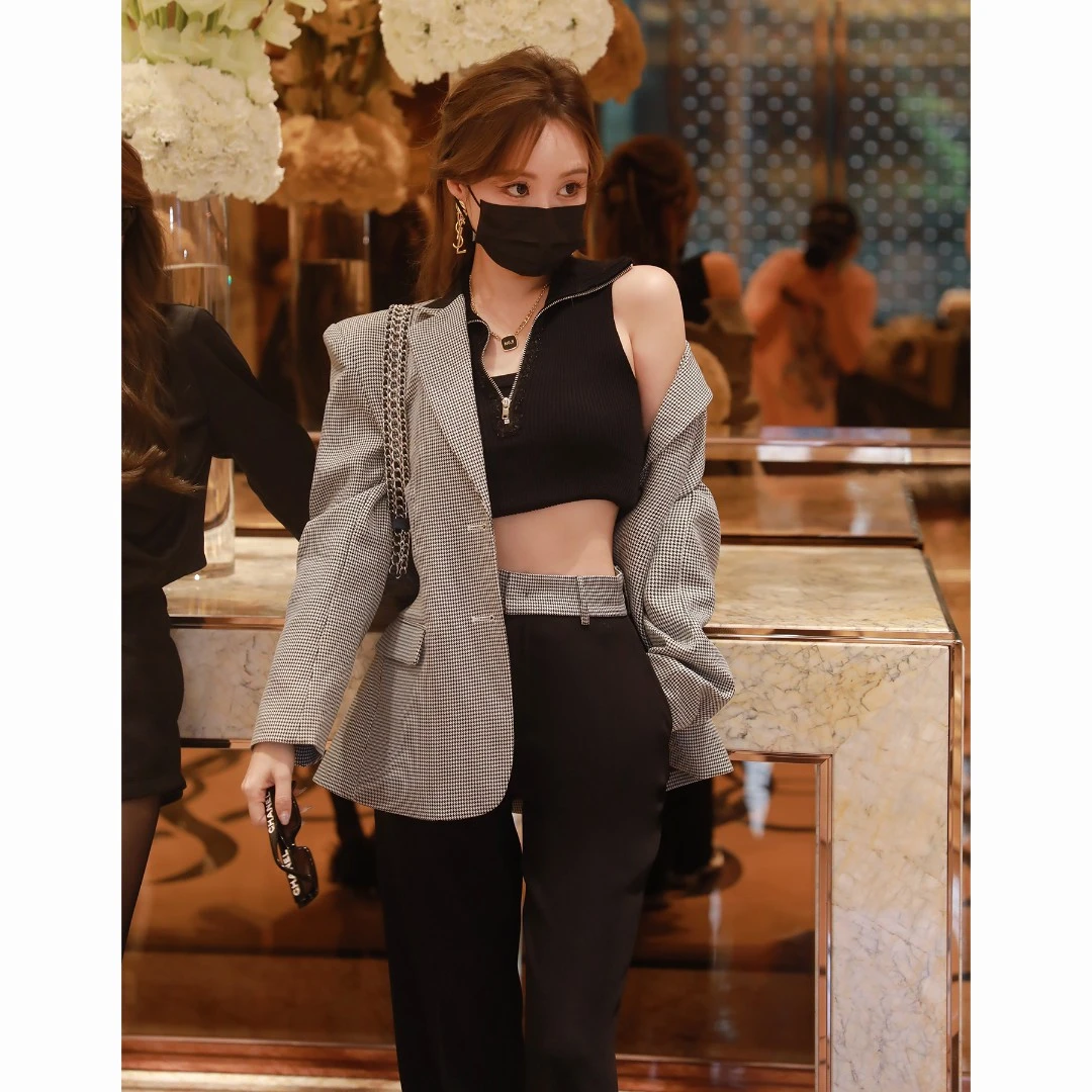 威尔士亲王格套装 LK220161 休闲裤 LW220171西装 LH200107背心