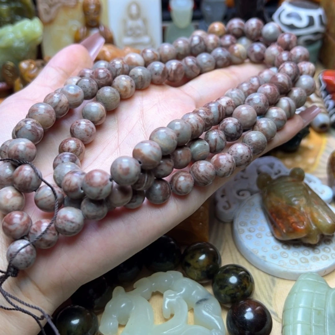 【闪购商品】蛇纹石玉颈饰未镶嵌