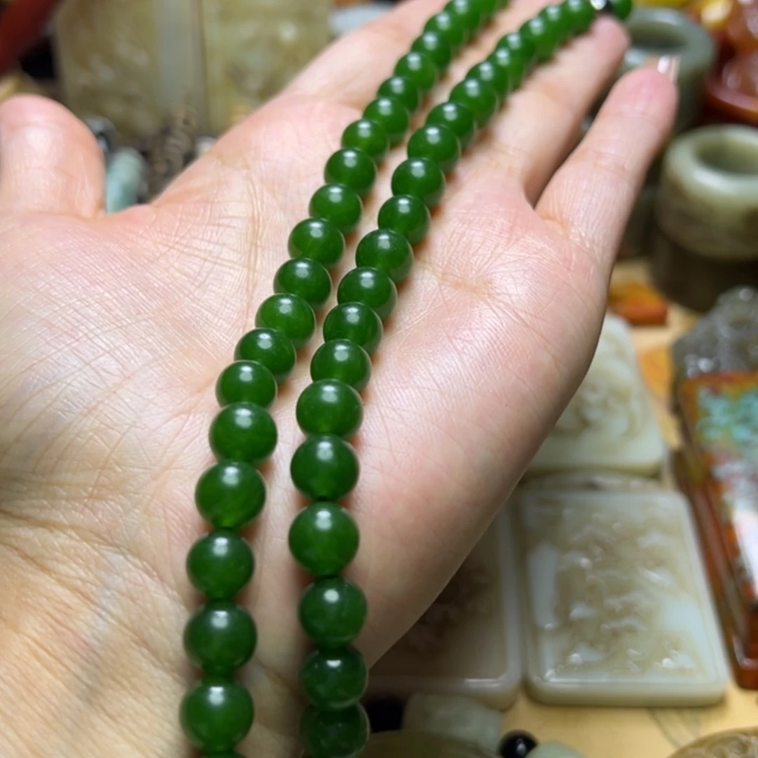 【闪购商品】蛇纹石玉颈饰未镶嵌