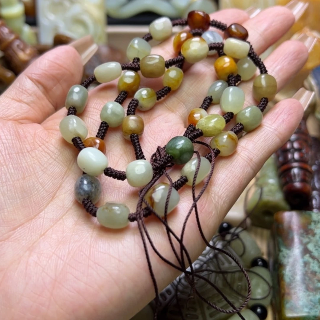 【闪购商品】蛇纹石玉颈饰未镶嵌