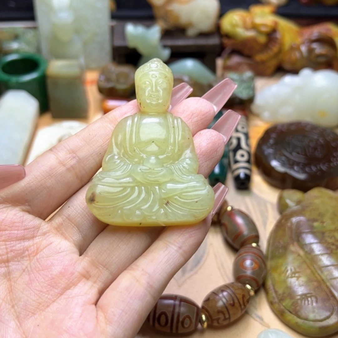 【闪购商品】蛇纹石玉颈饰未镶嵌