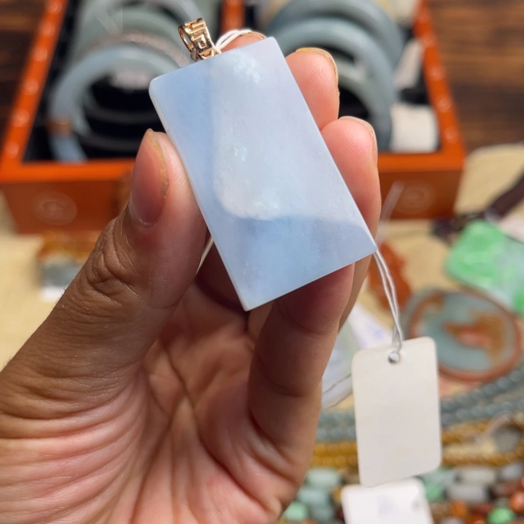 翡翠手镯未镶嵌缅甸天然翡翠挂件