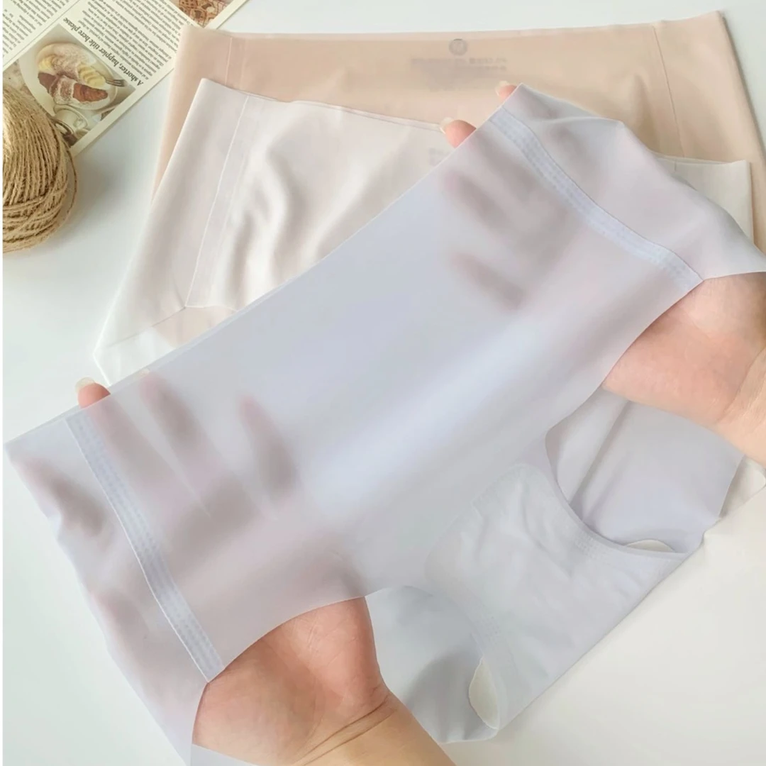 amarsex/艾梦.忆思【月纱】夏季无痕超薄款冰丝内裤女士透气速干