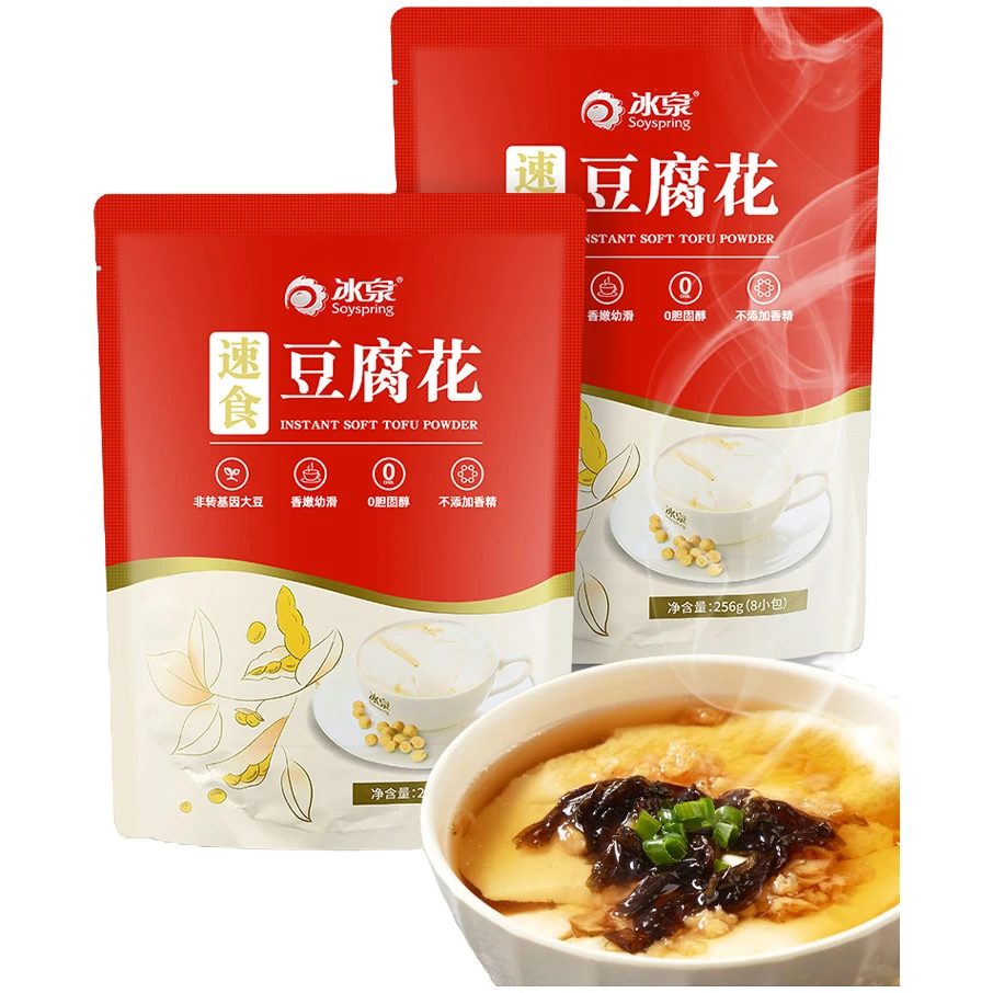 冰泉速溶豆浆豆腐花花生晶 速溶食品   3件起拍 2024年日期