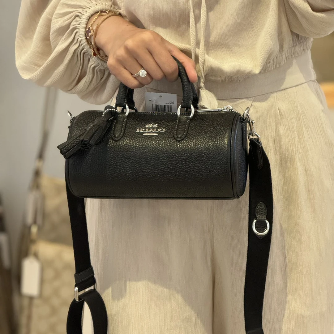 COACH/蔻驰Coach lacey巴比龙圆筒包20cm