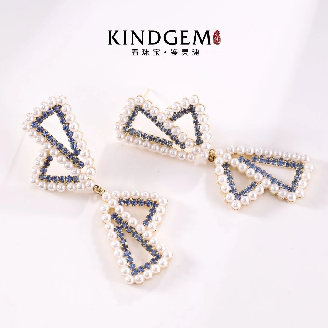 AE28XXJC-17446品牌设计师联名限定走秀款蝴蝶结耳环