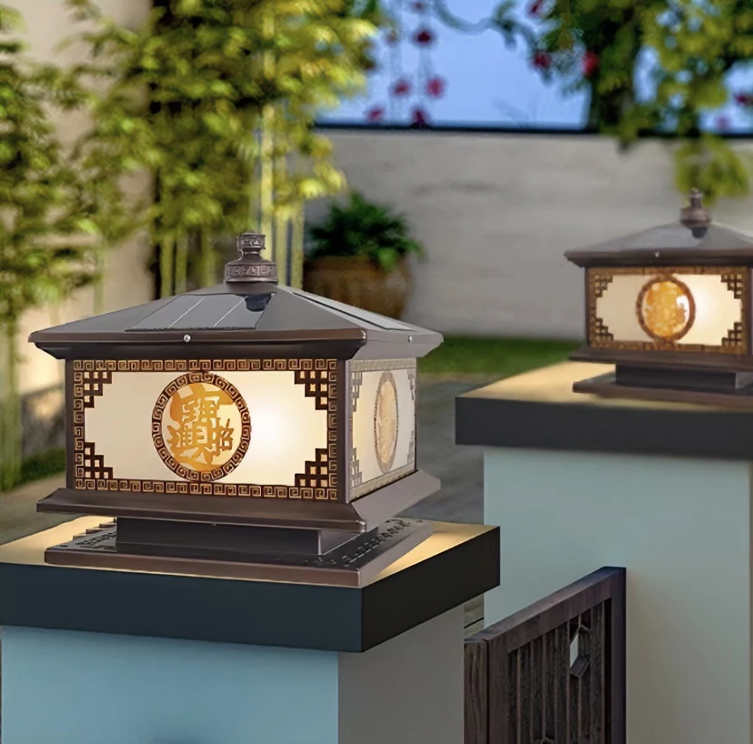 【拍一发二】室外门柱灯大门灯柱子灯围墙灯