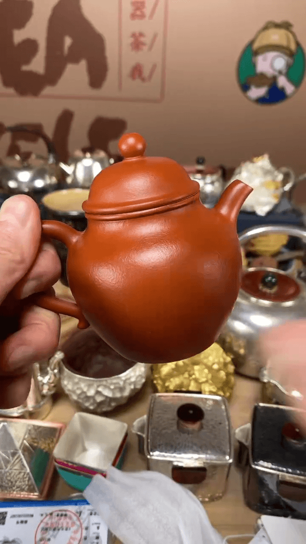 【闪购商品】紫砂茶宠赵守娟全手工朱泥壶