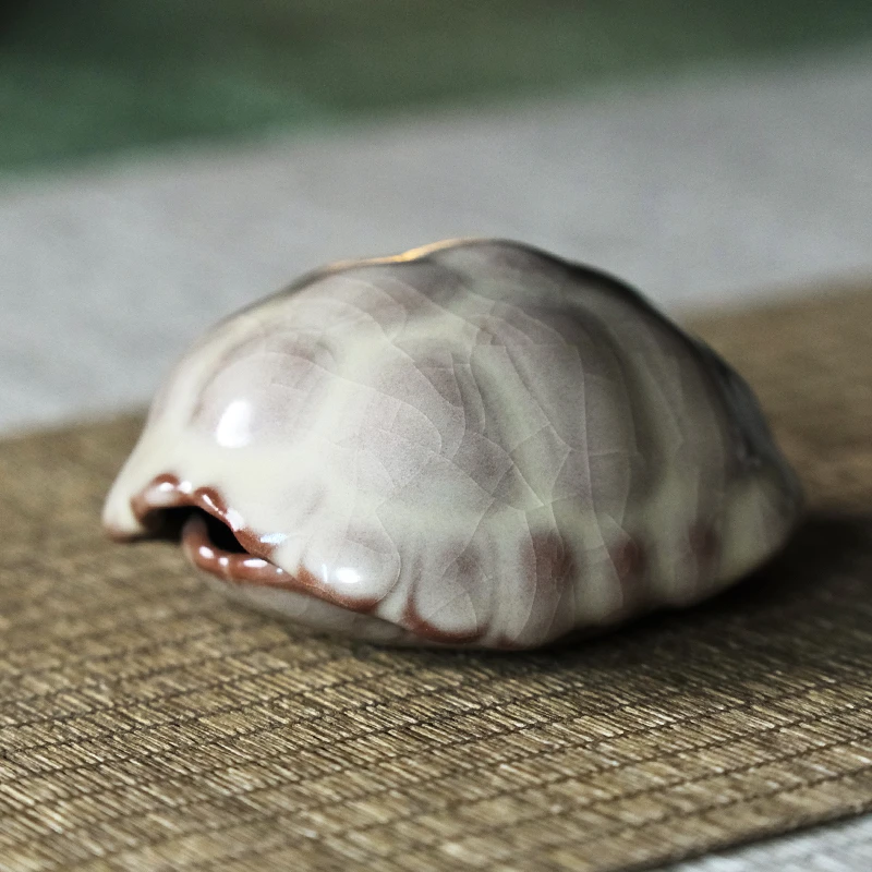 壶尔摩斯 富甲一方 哥窑 茶宠 可开片养线 全手工 原版正版 精致