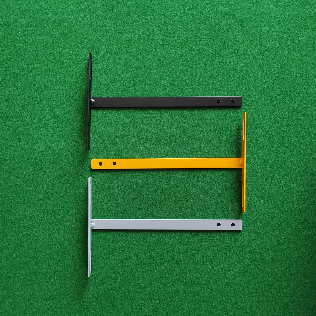 台球集球器加长丁字架T字架轨道连接架漏球口中式集球器通用配件