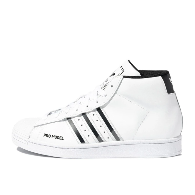 Adidas/阿迪达斯 三叶草 Pro Model 男女中帮运动休闲板鞋 FX7821