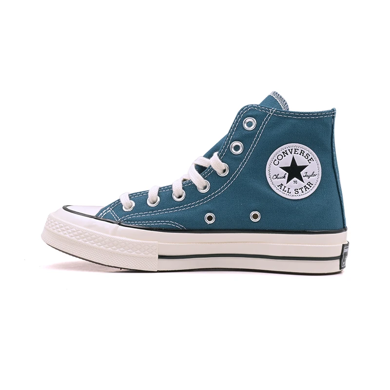 Converse匡威1970s新色孔雀蓝男女款高帮帆布鞋时尚休闲鞋A05589C