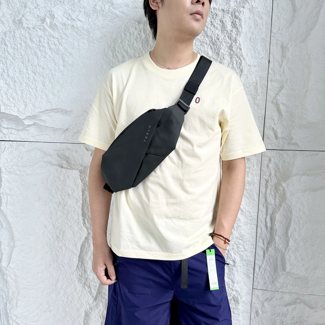 有钱难买 车友俱乐部定制夏季户外休闲高级几何轻量胸包腰包