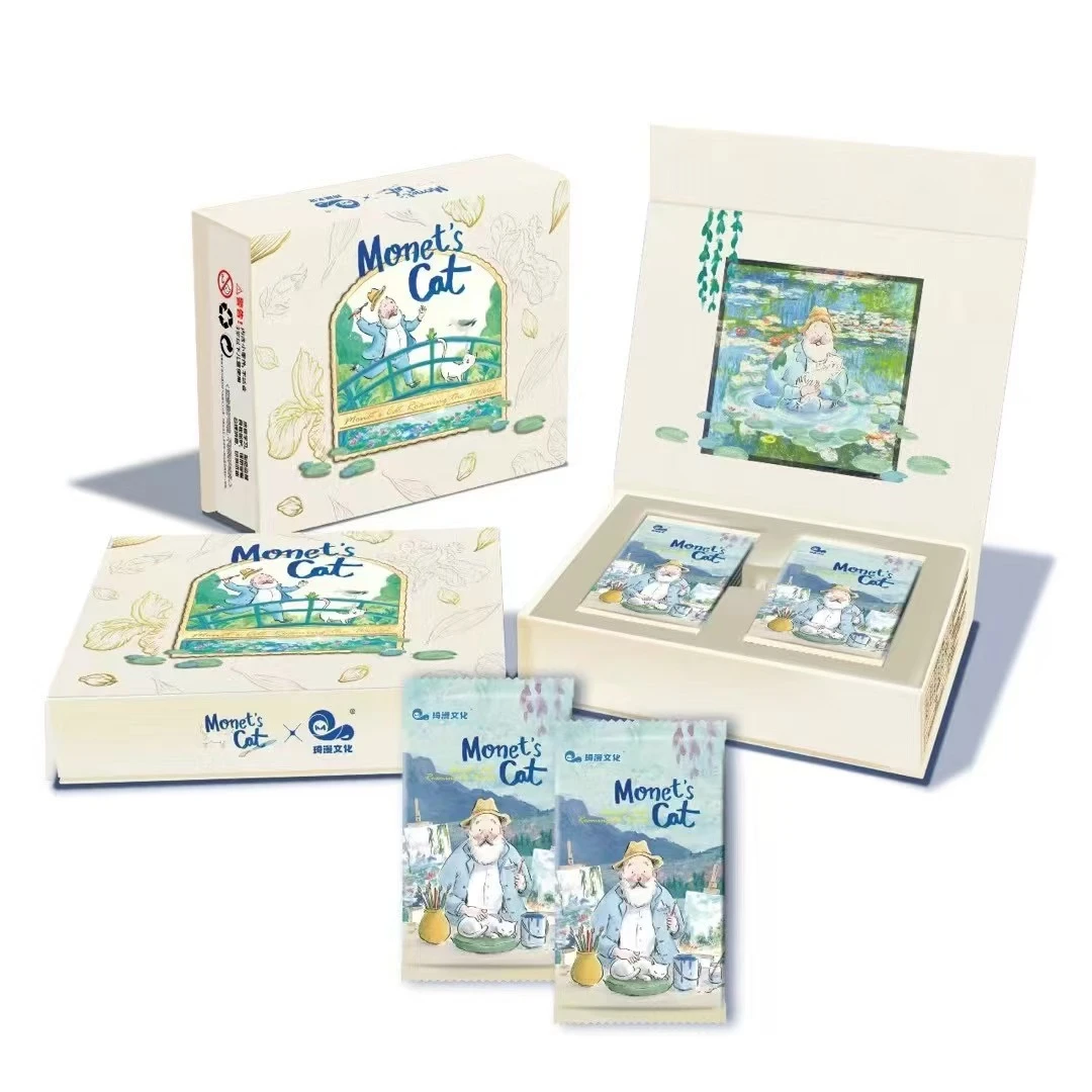 琦漫文化 莫奈的猫【默认代拆卡牌盲盒产品】正版潮玩新品