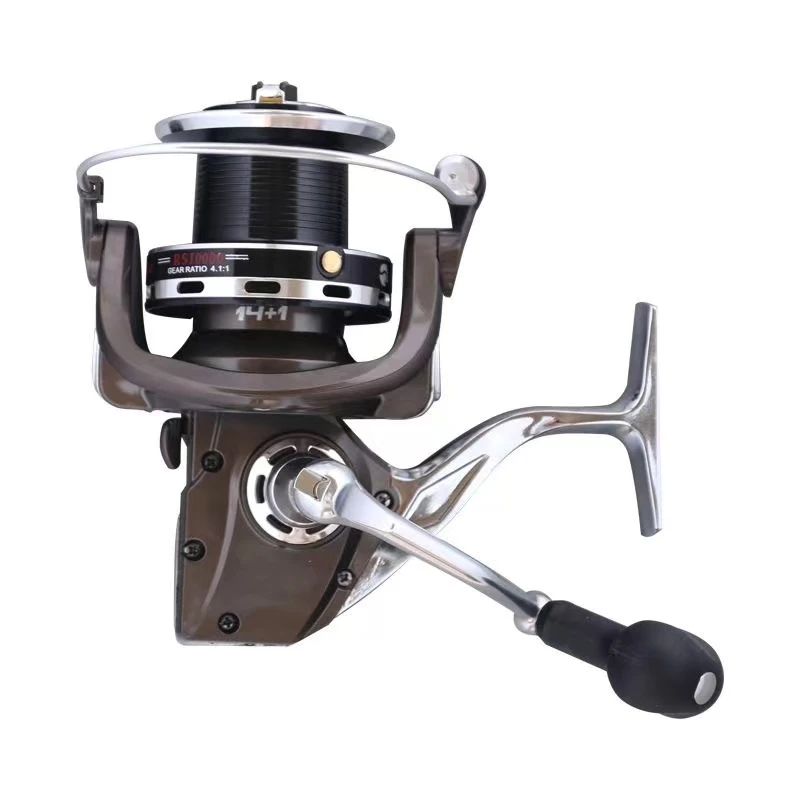 全金属德宝10000型远投轮强悍超远投结实耐用可折叠