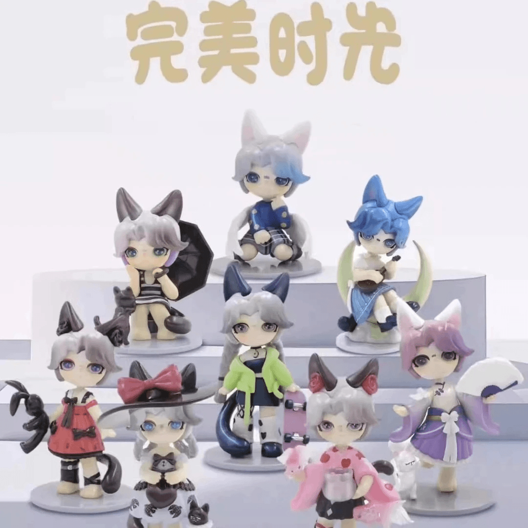 【拆盒】完美时光系列盲盒潮玩手办玩具摆件礼物