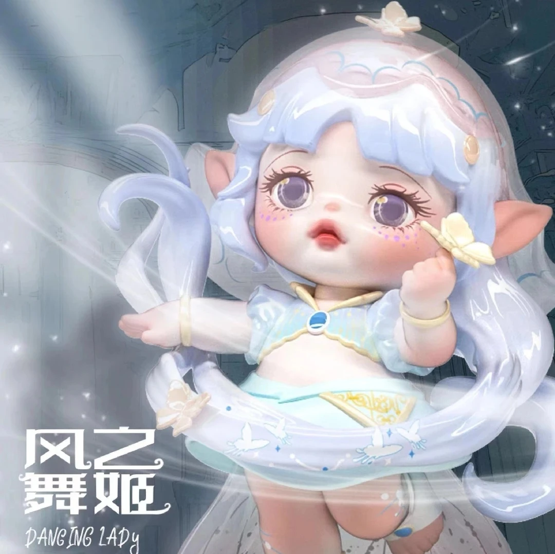 【拆盒】FLORA楼兰之灵系列盲盒潮玩手办玩具摆件礼物